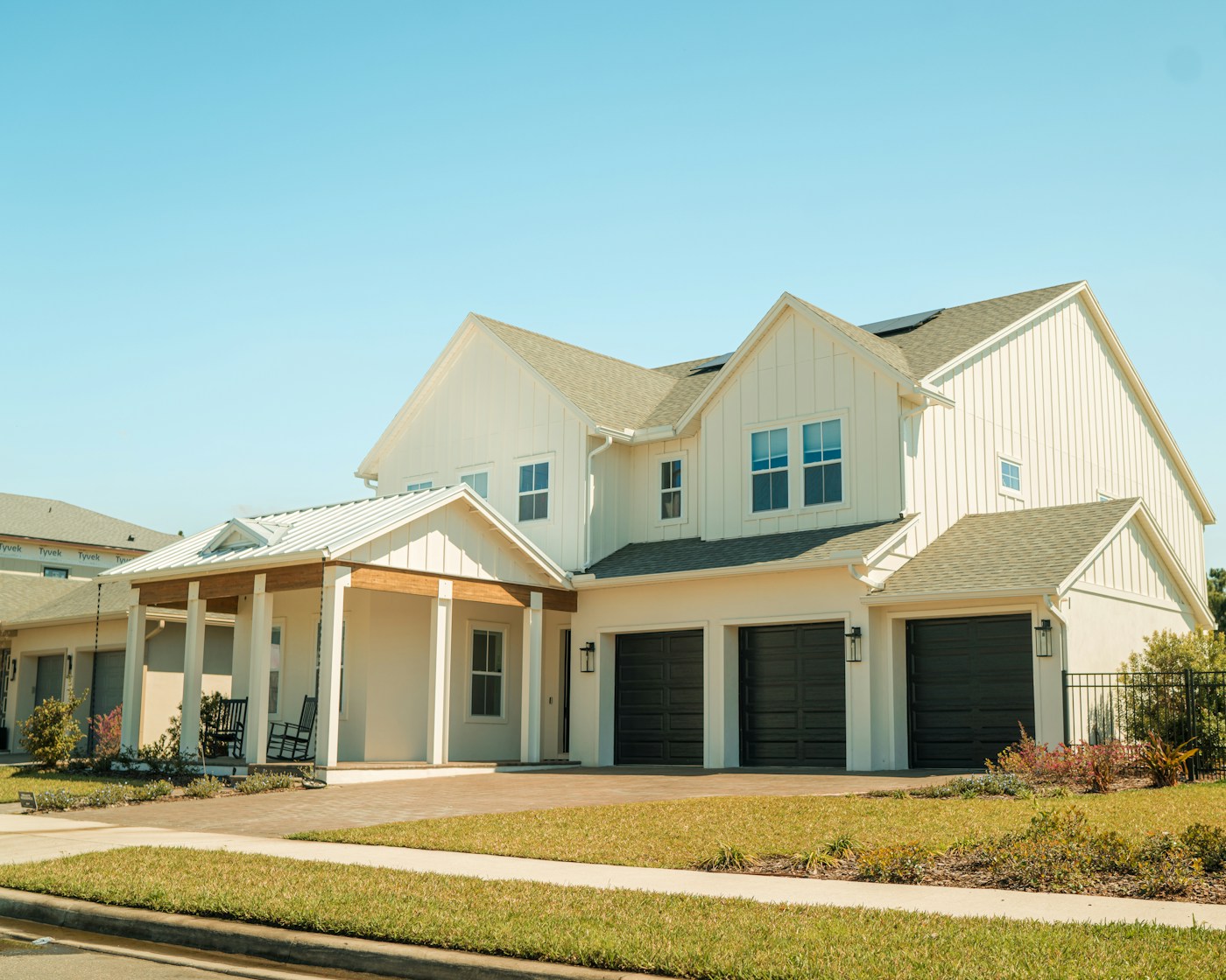 A residential home in Lake Nona, Orlando, photographed in natural daylight